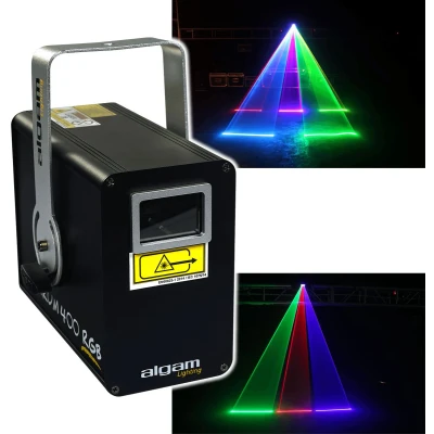 Afbeelding van Algam lighting Spectrum400RGB animatie laser