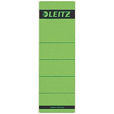 Afbeelding van Rugetiket Leitz breed/kort 62x192mm zelfklevend groen