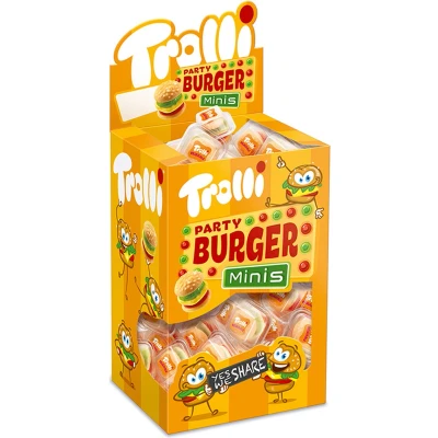 Afbeelding van Mini Trolli Burger Doos 80 Stuks