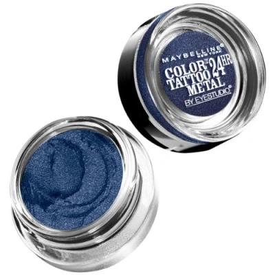 Afbeelding van Maybelline Color Tattoo Metal Oogschaduw 75 Electric Blue