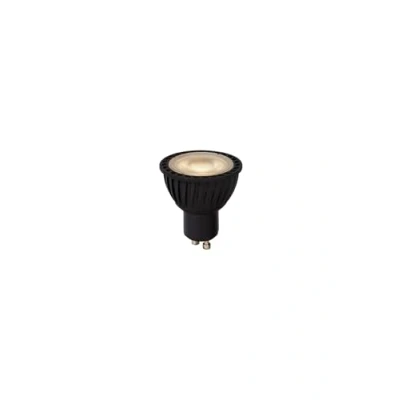 Afbeelding van Lucide MR16 LED lamp Ø 5 cm Dimb. GU10 1x5W 3000K Zwart