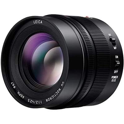 Image de Objectif hybride Panasonic Leica 42.5 mm f/1.2