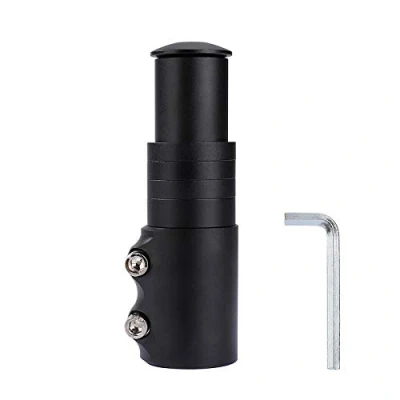 Afbeelding van QIMEI SHOP Fietsstuurpen Riser hoogteadapter legering aluminium stuurverhoging voor wielrennen Bike Stem Extender 28,6 mm 1 1/8 inch mountainbike racefiets MTB