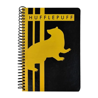 Afbeelding van Wizarding World Harry Potter A5 Spiraal Notitieboek Huffelpuf