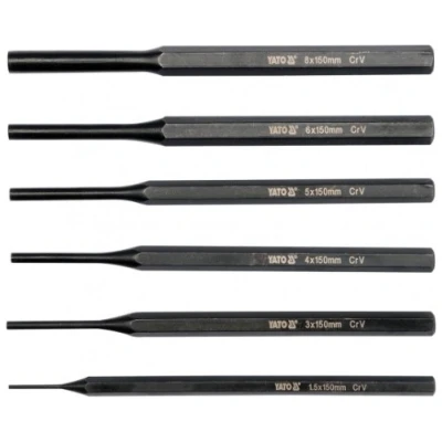 Afbeelding van YATO YT 47121 Centerponsset 6 Chroom vanadium staal