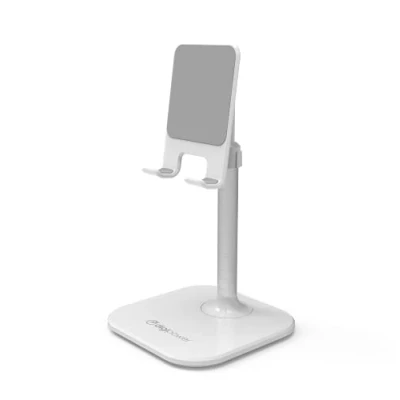 Afbeelding van DigiPower smartphone/ Tablet houder Compatibel met tablet/ iPad max. 25 cm diagonaal Stijlvol design Wit