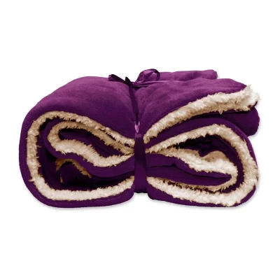Afbeelding van Unique Living Lars Plaid 150x200 cm Dark Purple
