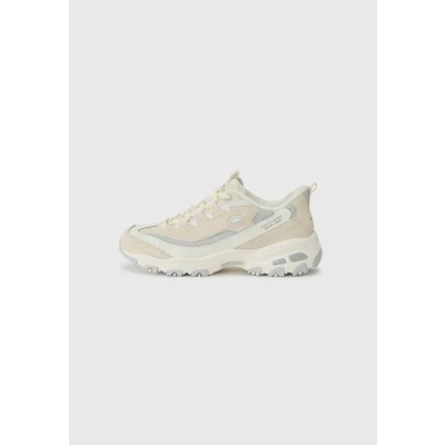 Afbeelding van Skechers D&#039;Lites Smooth Nostalgia Damessneakers, Beige/Grijs