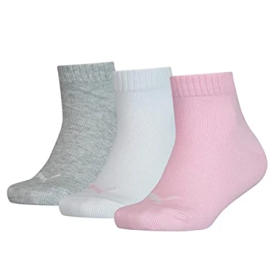 Afbeelding van PUMA Quarter Plain Uniseks kindersokken (3 stuks)