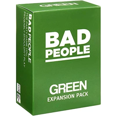 Afbeelding van Bad People Green Expansion Uitbreiding Engelstalig Partygame Kaartspel Dyce Games