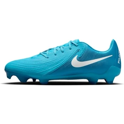 Image de Nike Phantom Gx II Academy Fg/Mg Chaussures de football pour homme Bleu/blanc Pointure 40, Blue Fury White, 40.5 EU