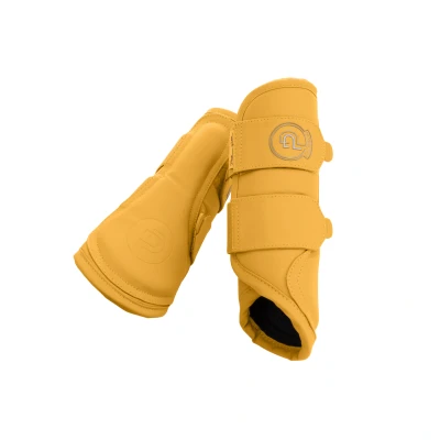 Image de Eskadron Guêtres Faux Leather Platinum &#039;25 Golden YellowVendu par Agradi