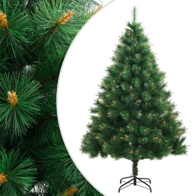 Afbeelding van Kunstkerstboom met scharnieren en standaard 180 cm