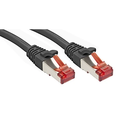 Afbeelding van LINDY 47785 RJ45 Netwerkkabel, patchkabel CAT 6 S/FTP 20.00 m Zwart 1 stuk(s)
