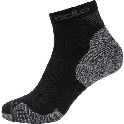 Afbeelding van Odlo Socks Quarter Ceramicool Unisex Sportsokken Black Maat 36 38