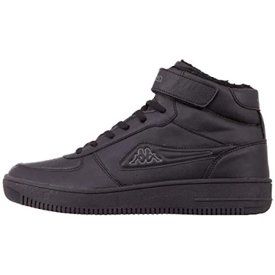 Afbeelding van Kappa Bash Mid Fur 242799 1111, Unisex, Zwart, Sneakers, maat: 39