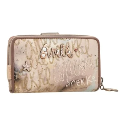 Afbeelding van Anekke Portemonnee Hollywood Stars RFID Wallet Multicolor Veelkleurig