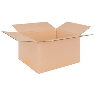 Afbeelding van verpacking KK 26 100 stuks vouwdozen van golfkarton 250 x 200 140 mm