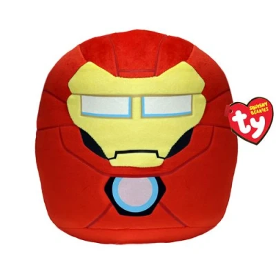 Image de Peluche TY Marvel Squish a boos Medium Iron Man