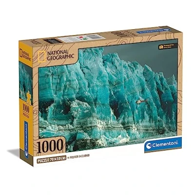 Image de Puzzle 1000 pièces Clementoni National Geographic Glaciers