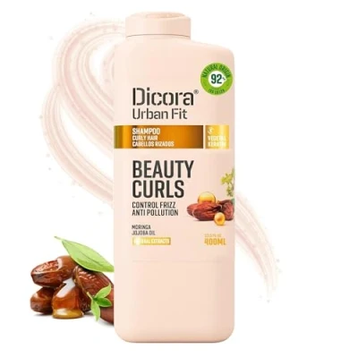 Afbeelding van Dicora Urban Fit Beauty Curls Shampoo voor krullend haar, 400 ml