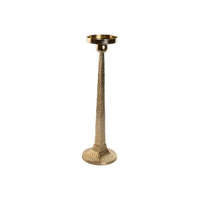 Afbeelding van Kaarshouder Home ESPRIT Gouden Aluminium 18,5 X 64,5 cm