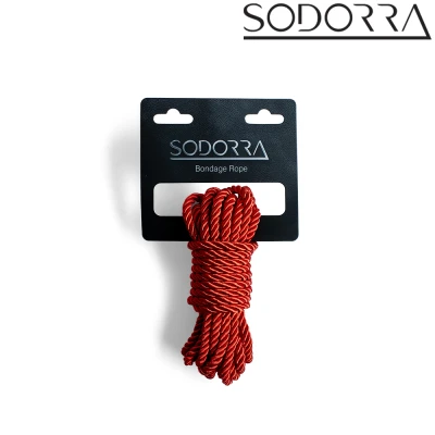 Afbeelding van SODORRA Bondage Rope Red 5 m.