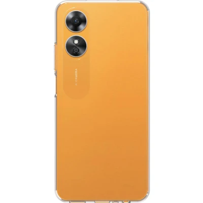 Afbeelding van iMoshion Hoesje Geschikt voor Oppo A17 Siliconen Softcase Backcover smartphone Transparant