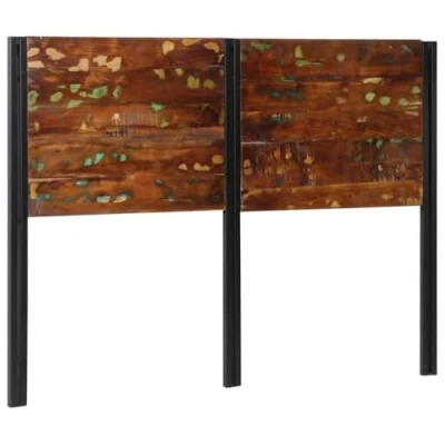 Afbeelding van Hoofdeinde 140 cm massief gerecycled en ijzer