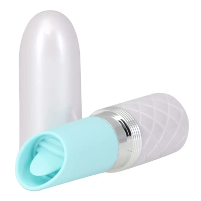 Afbeelding van Pillow Talk Lusty Luxurious Flickering Massager Blauwgroen