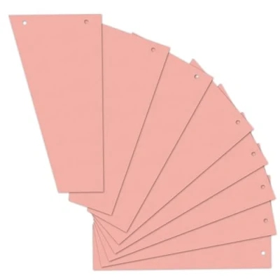 Afbeelding van Trennstreifen Trapez rosa 100 St�ck