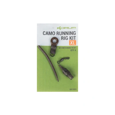 Image de Korum Kit Camo Running Rig (4 pcs) Maat : Xlarge