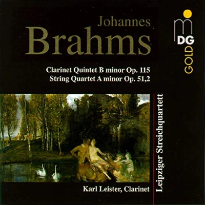 Afbeelding van Leipziger Streichquartett Klarinettenquintett/Quartett (CD)