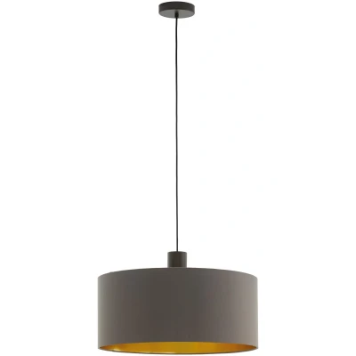 Afbeelding van Eglo Hanglamp Concessa 1 Donkerbruin Bruin