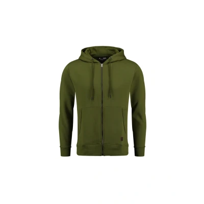 Afbeelding van Key Largo Confidence Sweater met rits, Heren, Maat: 3XL, Pesto green