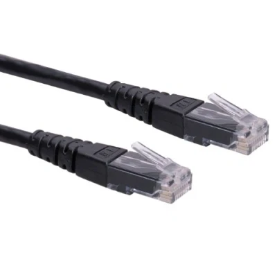 Afbeelding van Netwerkkabel Cat6 U/UTP 5 meter (100% koper, Zwart)