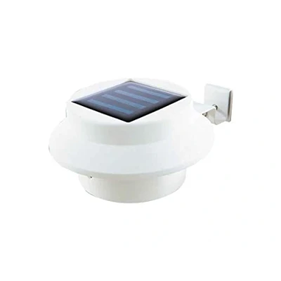 Afbeelding van LED lamp dakgoten met geïntegreerde zonnepaneel, set van 3