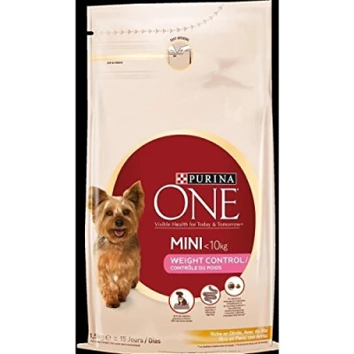 Afbeelding van 6x Purina One Hondenvoer Mini Kalkoen en rijst 1,5kg