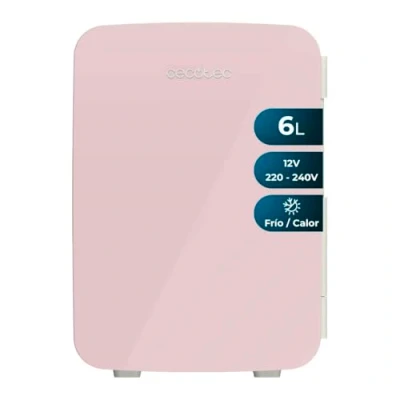 Afbeelding van Cecotec Bolero MiniColing mini koelkast, 6 l, inhoud werking 12 220 V, compatibel met caravans, warme en koude functie, temperatuur instelbaar van 5 C tot 65