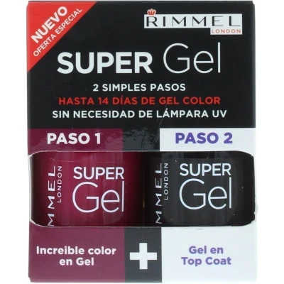 Afbeelding van Rimmel London Super Gel Duo By Kate Nagellak 025 Urban Purple
