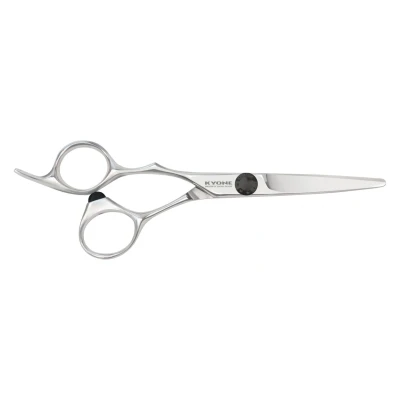 Afbeelding van Kyone Knipschaar 710 Linkshandig Zilver 5,5inch Haibu by Kapperskorting.com