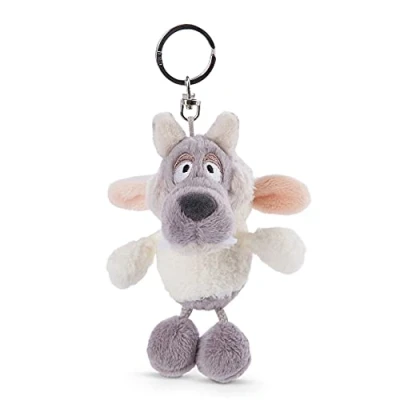 Afbeelding van Nici Glubschis Pluchen Sleutelhanger Wolf Ulvy, 10cm