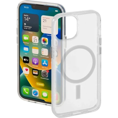 Afbeelding van Hama Cover Apple iPhone 14 Transparant MagSafe compatible