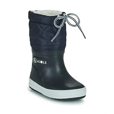 Afbeelding van Aigle Giboulée, sneeuwlaarzen, uniseks, kinderen, Marineblauw en wit