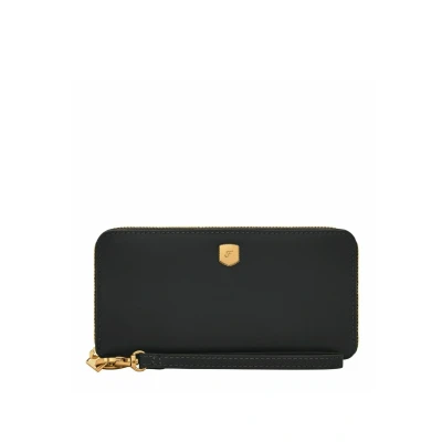Afbeelding van Fossil Lennox ZIP Continental Portemonnee, Dames, Maat: One Size, Black