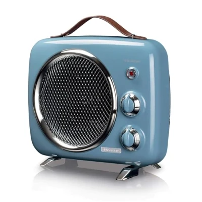 Afbeelding van Ariete 0808/05 draagbare compacte ventilatorkachel 2000 Watt koelfunctie blauw