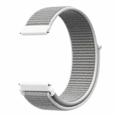 Afbeelding van Garmin Vivomove 3 / HR Luxe Sport Style Trend Loop nylon bandje Grijs