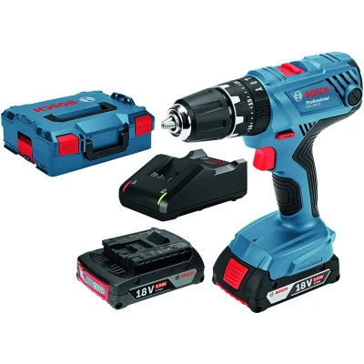 Afbeelding van Bosch Blauw GSB 18V 21 Accuklopboor/schroefmachine 2x accu L Case 06019H1109