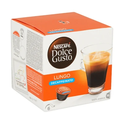 Image de 3 unités Dolce Gusto Lungo Decaffeinato 16 DG capsules 330 g