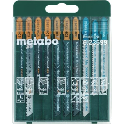 Afbeelding van Metabo 623599000 10 delig decoupeerzaagbladassortiment stuk(s)